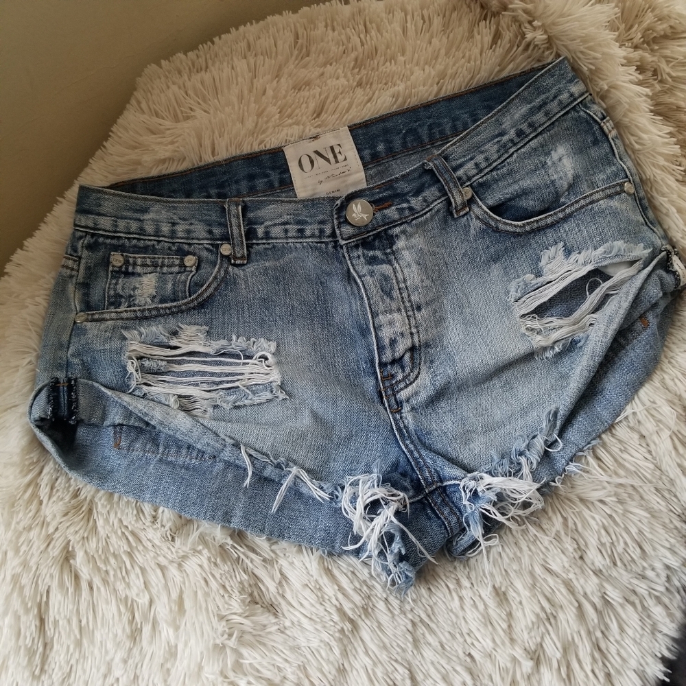 One Teaspoon Bandit denim short 30